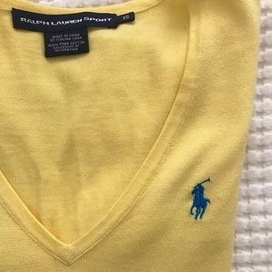 Polo Ralph Lauren Yellow Long-sleeve Light Sweater